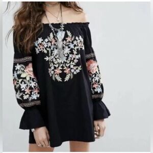 mykonos sweater mini dress Mykonos Mini M / Khaki Flower